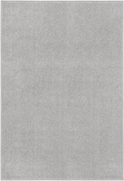 vidaXL - Vloerkleed - kortpolig - 200x290 - cm - lichtgrijs