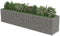 vidaXL - Gabion - plantenbak - verhoogd - 450x90x100 - cm - gegalvaniseerd - staal