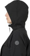 AGU Trench Coat Long - Regenjas Dames - Wind- en waterproof - Zwart - L