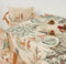 Vlekbestendig tafelkleed Muaré Christmas Deer 240 x 155 cm