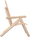 vidaXL - Tuinstoel - 68x86x103 - cm - massief - vurenhout