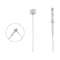 Klika - Veiligheidssluiting 228 mm 9 inch 5000st - 6 stuks