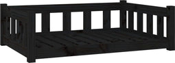 vidaXL-Hondenmand-95,5x65,5x28-cm-massief-grenenhout-zwart