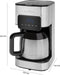 ProfiCook PC-KA 1191 - Koffiemachine - RVS thermoskan 8-10 koppen - Roestvrij staal