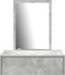 vidaXL - Wandgemonteerde - Kaptafel - Betonnen - Grijs - 60x40x70 - cm