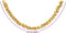 vidaXL - Kerstslinger - 175 - cm - polystyreen - goudkleurig