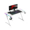 Bureau Gaming Huzaro HZ-Hero 2.5 White RGB Wit 120 x 75 x 60 cm