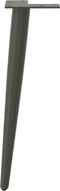 vidaXL - Salontafelpoten - conische - vorm - 4 - st - 42-43 - cm - staal - antraciet