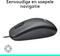 Logitech M100 - Bedrade Muis - USB - Optische Tracking - Zwart