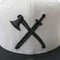 Capiche® Snapback Pet Heren – Knight Templar – Grijs & Zwart – Verstelbaar met Druksluiting – Sportcap – Baseball Cap – Mannen Cap – Warrior Pet