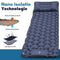 Vertrex Inflate-X1 - Slaapmat - Ingebouwde Pomp - Marineblauw