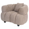 Home67 Fauteuil Rocco Bruin