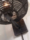 GOOD&MOJO Wandlamp Tanami - Rotan Zwart - Ø25cm - Binnen Modern