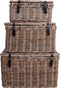 Opbergmanden Set Van 3 Grijs - Rotan - Opbergmanden Depok - House Nordic