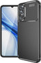 iMoshion Hoesje Geschikt voor Oppo A17 Hoesje Siliconen - iMoshion Carbon Softcase Backcover - Zwart