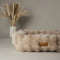 Scruffs Alpine Box Bed - Hondenmand - Luxe imitatiekonijnenbont - Champagne - Large 75 x 60 cm