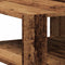 vidaXL - Salontafel - 58x58x40 - cm - bewerkt - hout - oud - houtkleurig