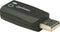 IC Intracom 150859 - USB 3D Audio Adapter - 3D Sound en 5.1 Surround Sound - Zwart