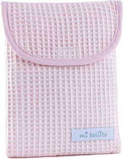 Luier- en doekjeshouder Mi bollito Licht Roze Klassiek Elegant 1 x 25 x 18 cm