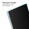 imoshion Tablet Hoes - Geschikt voor Samsung Galaxy Tab A9 Plus - Trifold Hardcase Bookcase - Lichtblauw