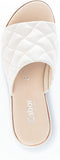 Gabor 82.741.53 - Dames Slippers - Modische slipper met kleurzool - Beige