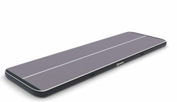 12SPRINGS Airtrack 400 - W200 Plus - 400 x 200 cm - Zwart