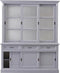 HSM Collection Buffetkast Provence - 180 cm - grijs/wit
