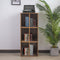 Lp platen opbergkast - opbergen lp vinyl platen - boekenkast - bruin