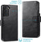 iMoshion Hoesje Geschikt voor Samsung Galaxy S21 Plus Hoesje Met Pasjeshouder - iMoshion Luxe Bookcase - Zwart