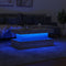 vidaXL - Salontafel - met - LED-verlichting - 90x50x40 - cm - grijs - sonoma - eiken