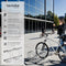 tectake® Fietsenrek voor 3 Fietsen - Stalen Fietsenstandaard - Bevestigbaar aan Vloer en Muur - Geschikt voor Bandbreedte 35-60mm