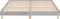 vidaXL - Bedframe - bewerkt - hout - grijs - sonoma - eikenkleurig - 180x200 - cm