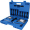 Brilliant Tools Kogellagertrekkerset - 12-dlg - Inclusief trekker en scheidingsbladen 30-56 mm en 56-75 mm - Blauw zwart zilver