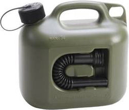 Hünersdorff 800200 Jerrycan voor brandstof 5 l Kunststof