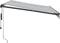 vidaXL - Luifel - automatisch - uittrekbaar - LED - 300x250 - cm - antraciet - en - wit