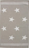 Seahorse Stardust - Gastendoek - Taupe - 30 x 50 cm - Set van 6
