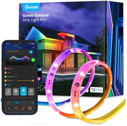 Govee RGBICWW - Outdoor LED Strip Lights - 10 meter IP65 - 64 scènes en muziek synchronisatie