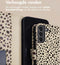 iMoshion Hoesje Geschikt voor Samsung Galaxy S21 Hoesje Met Pasjeshouder - iMoshion Design Bookcase smartphone - Meerkleurig / Black And White Dots