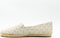 Michael Kors Kendrick Slip On - Dames Espadrilles - Zilver merklogo - Vanilla (maat 39)