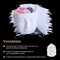 Scentchips® Buddha Hoofd - Waxbrander - Geurbrander - Oliebrander - Wax Melts Brander - Aromabrander - Ook Geschikt Voor Essentiële Oliën - Geurolie - Waxmelts - Wit