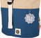 Blafre Rugzak roll top navy + beige - Kinderrugzak - Peuterrugzak - Boekentas