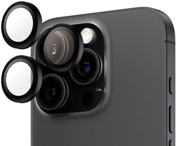 PanzerGlass PG Hoops Black - Screenprotector - iPhone 16 Pro/Pro Max 6.1/6.7 inch - Zwart