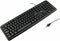 Ewent EW3109 - Toetsenbord - PS/2 USB - Ergonomisch ontwerp - Zwart