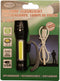 Hofftech Tactical zaklamp - zoomfunctie - LED COB - oplaadbaar - 10 cm - zwart