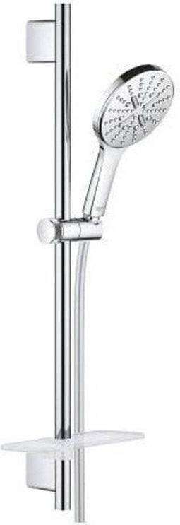 GROHE Rainshower SmartActive 130 - Glijstangset 90 cm met zeepschaal - Chroom