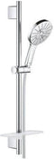 GROHE Rainshower SmartActive 130 - Glijstangset 90 cm met zeepschaal - Chroom