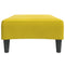 Voetenbank 77x55x31 cm fluweel geel