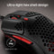 HyperX Pulsefire Haste - Gaming Muis - 16.000dpi PixArt 3335 sensor - Zwart/Rood
