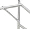 vidaXL - Haardhoutrek - met - regenhoes - 100x60x200 - cm - gegalvaniseerd - staal