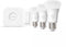 Philips Hue White Starterkit - 3 E27 slimme lampen 1100 lumen + dimmer switch (3 stuks)